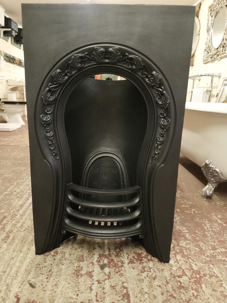 <p>Original Horse Shoe style fireplace insert</p>